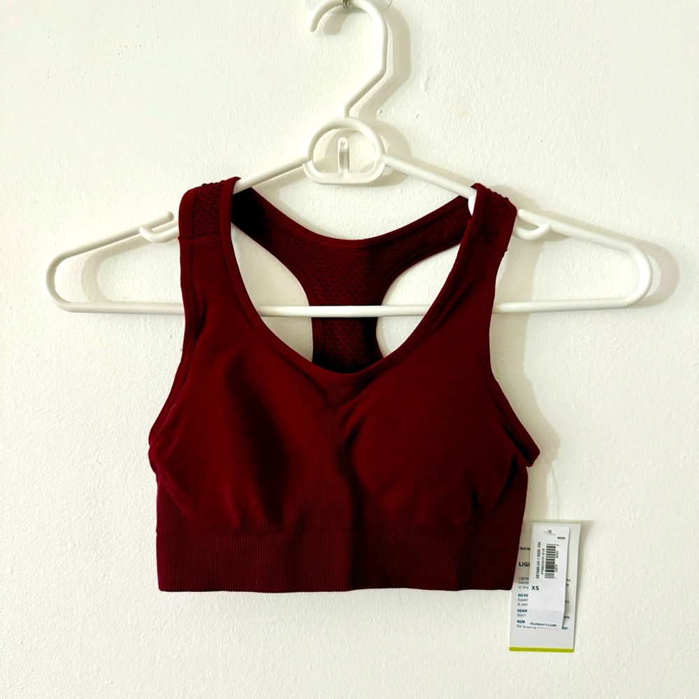 Old Navy Active Go-Dry Sports Bra, women’s size XS NWT